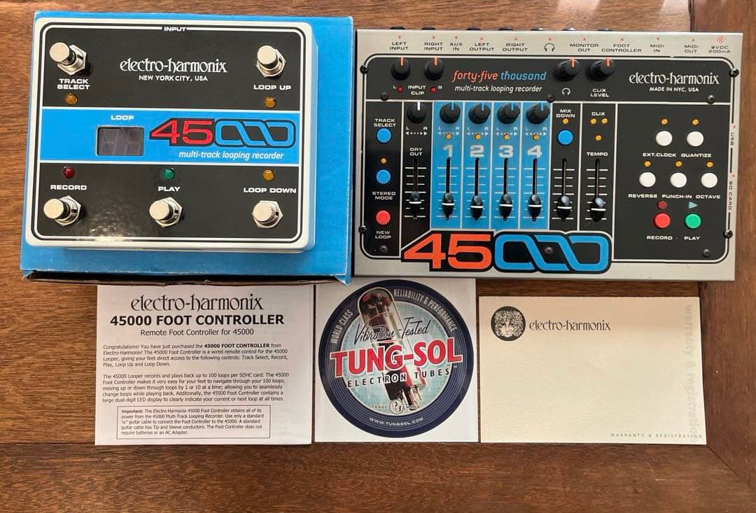 n*a様 Electro-Harmonix 45000 & 専用フットコントロー