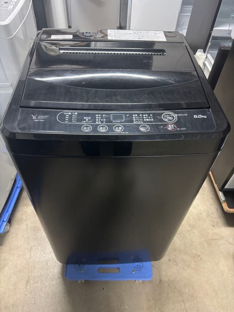 ★ 美品 洗濯機 ヤマダ YWM-T60H1 6.0kg 2023年製T