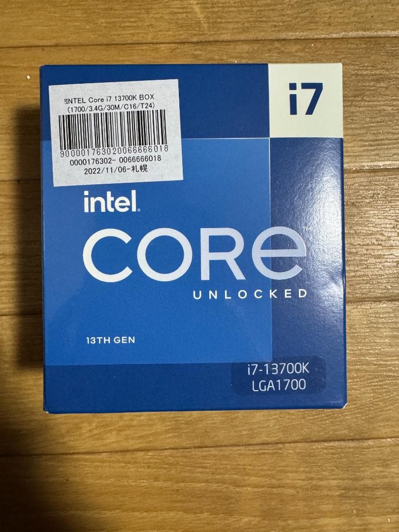 Core i7 13700K＋MAG Z790 TOMAHAWK WIFI