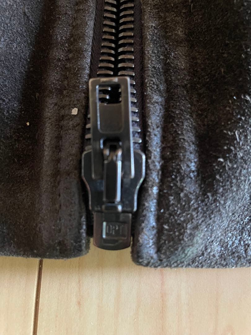 14aw伊製【メゾンマルタンマルジェラ】ワックスベイクドレザー八の字ライダース