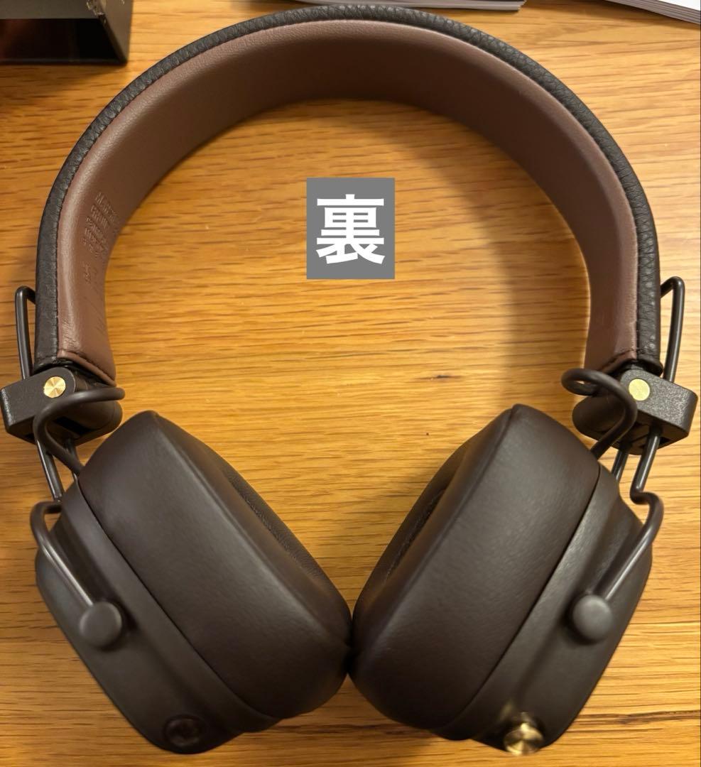 最終価格　Marshall Major V ワイヤレスヘッドホン ブラウン