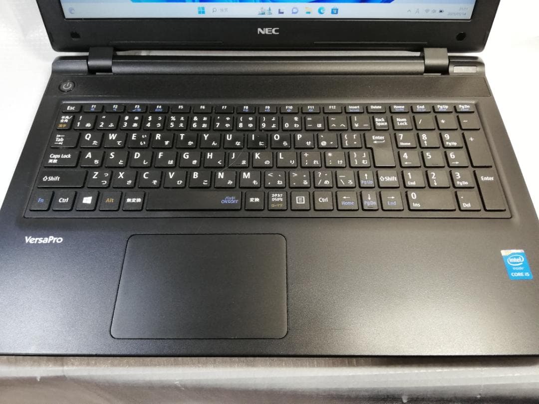 Windowsノート本体 NEC VersaPro PC-VJ22TF-N Win11/office