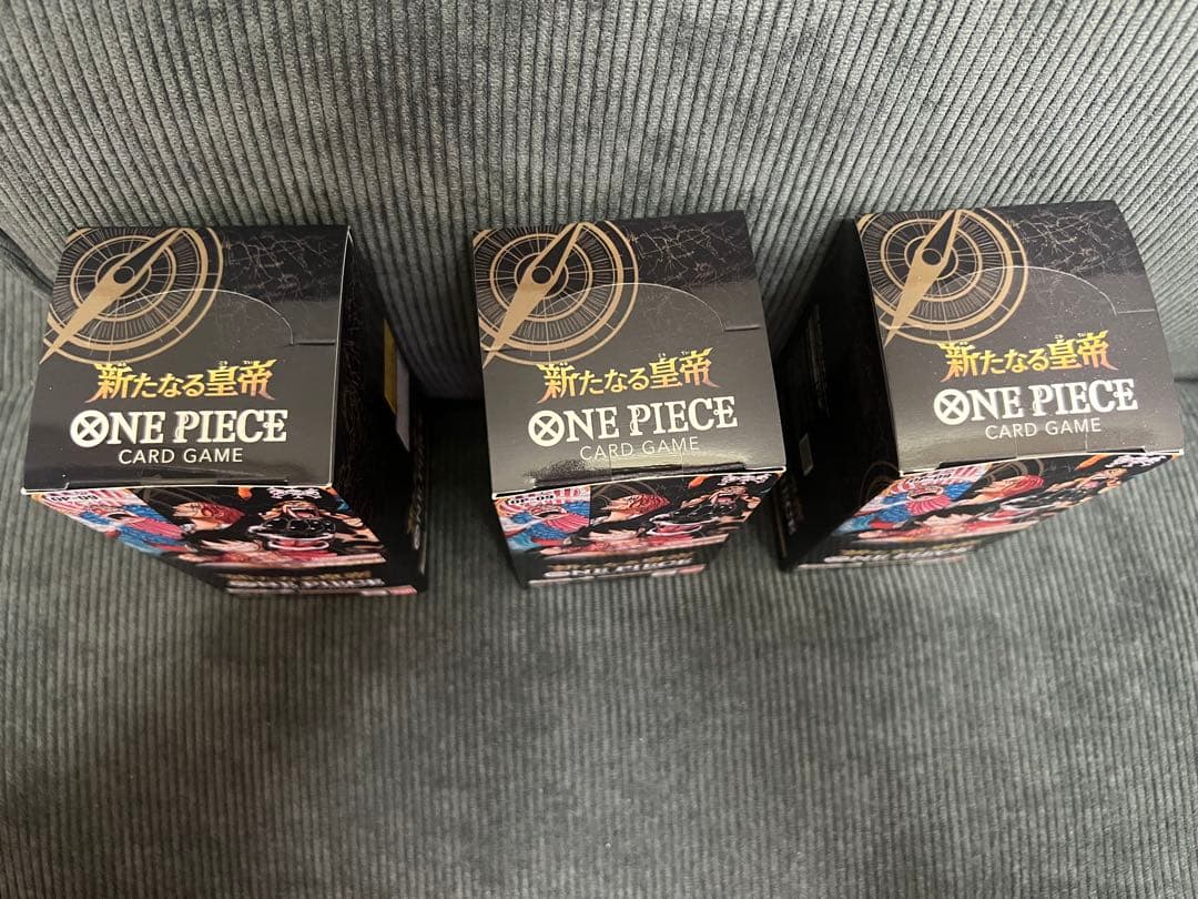 ONE PIECE カードゲーム 新たなる皇帝　テープ付き　3BOX
