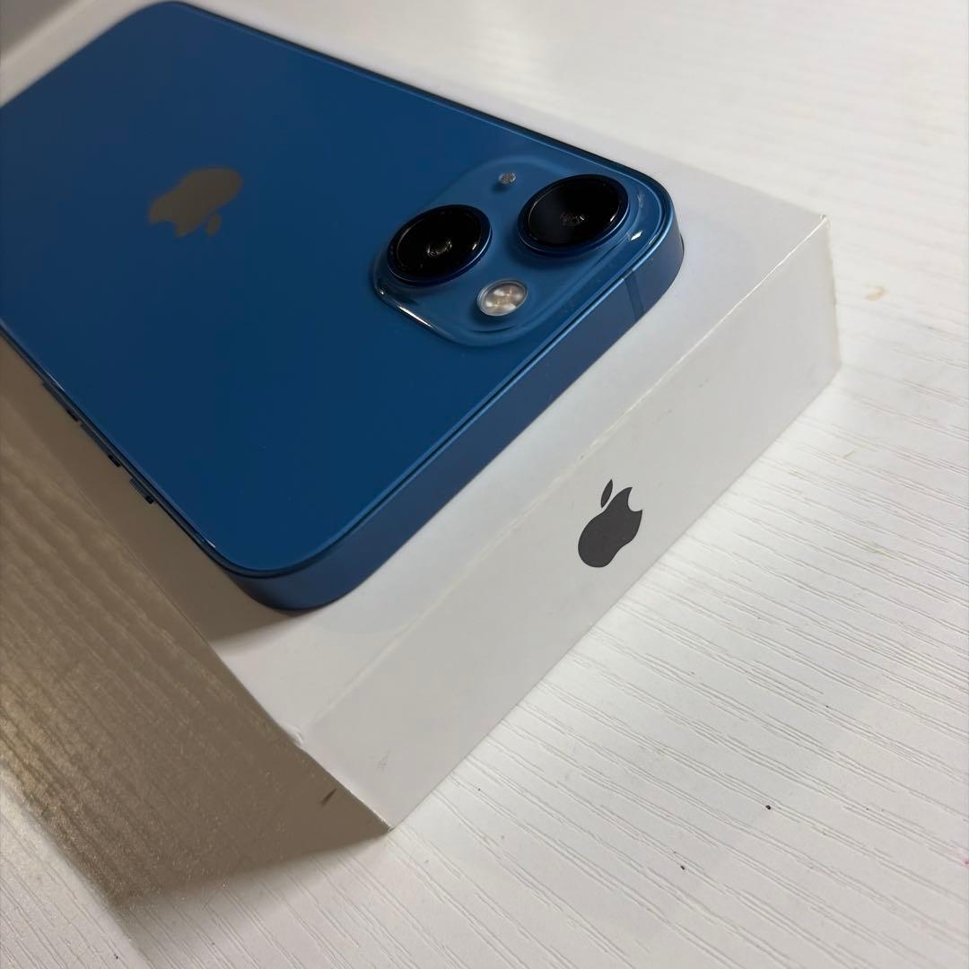 iPhone13 128GB ブルー SIMフリー 極美品