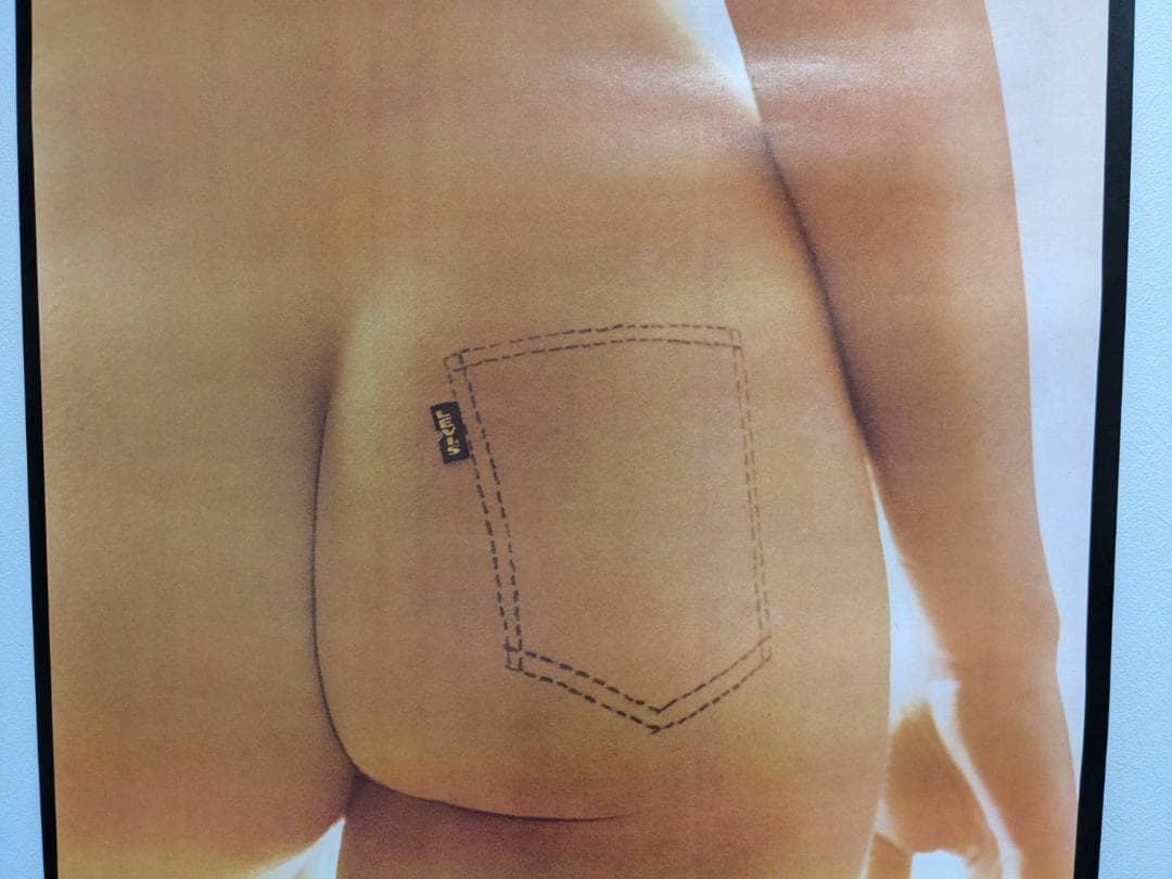 【デッドストック】 Levi's リーバイス ビンテージ ポスター 1971年