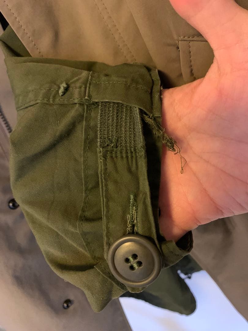 M65 フィッシュテール パーカー S-R 米軍実物 美品 コピー品ライナー付き