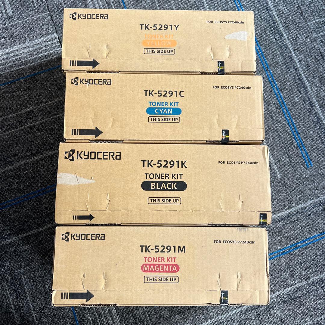 KYOCERA トナーカートリッジ4色セット TK-5291