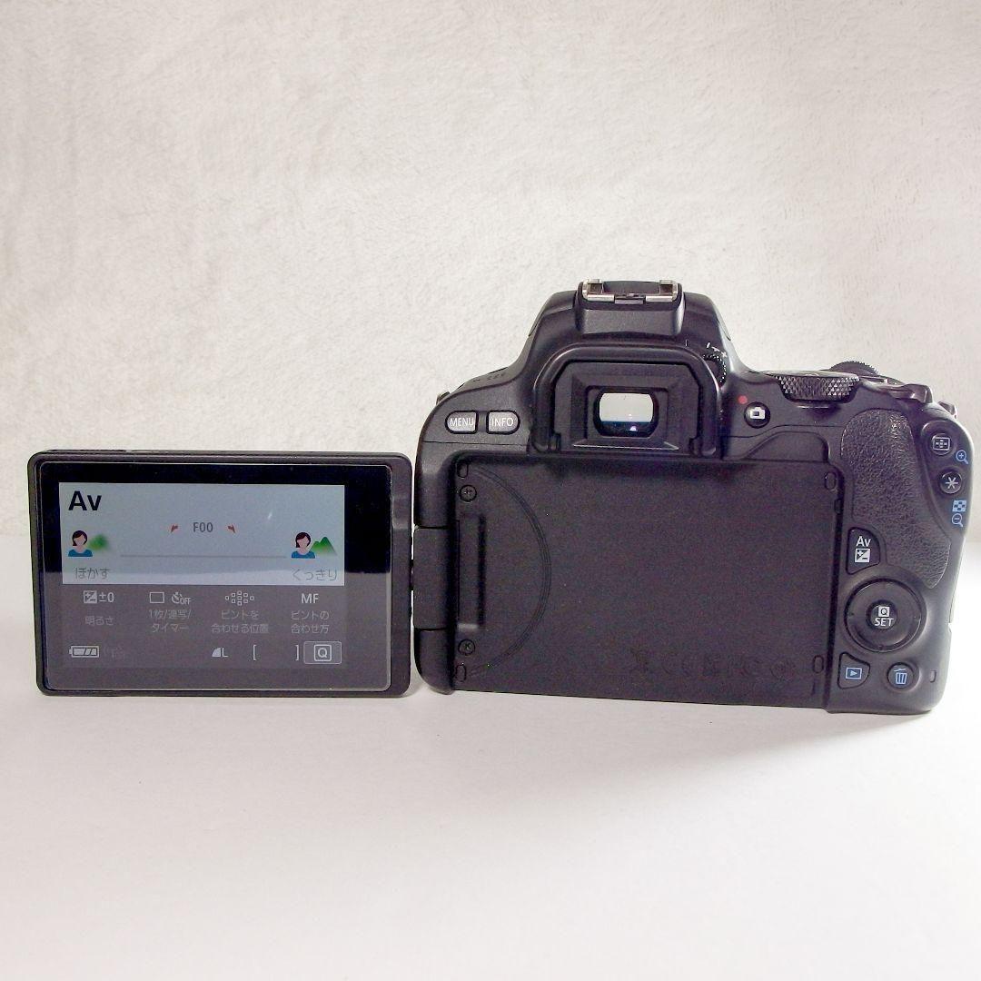 完動良品 Canon EOS Kiss X9 本体 純正ストラップ 説明書