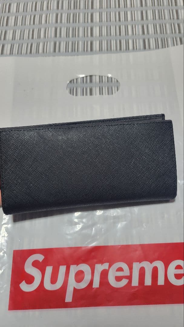 ス*カ様 PRADA サフィアーノ 長財布 ブラック