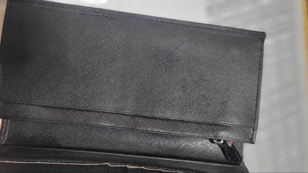 ス*カ様 PRADA サフィアーノ 長財布 ブラック