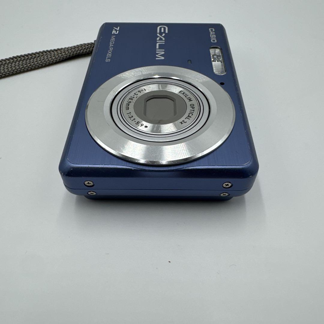 CASIO カシオ EXILM EX-Z77 デジカメ 水色 ライトブルー