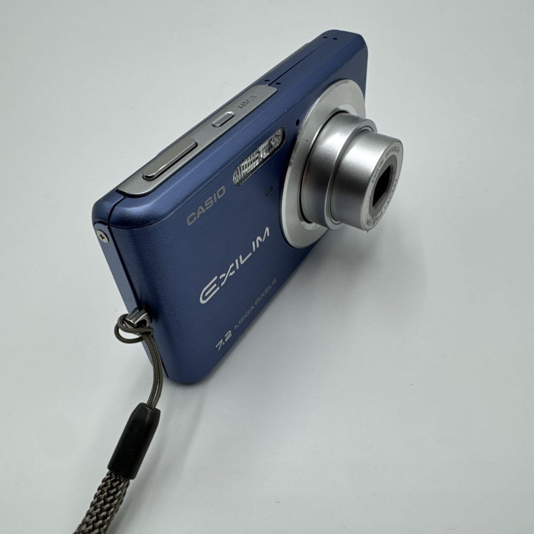 CASIO カシオ EXILM EX-Z77 デジカメ 水色 ライトブルー