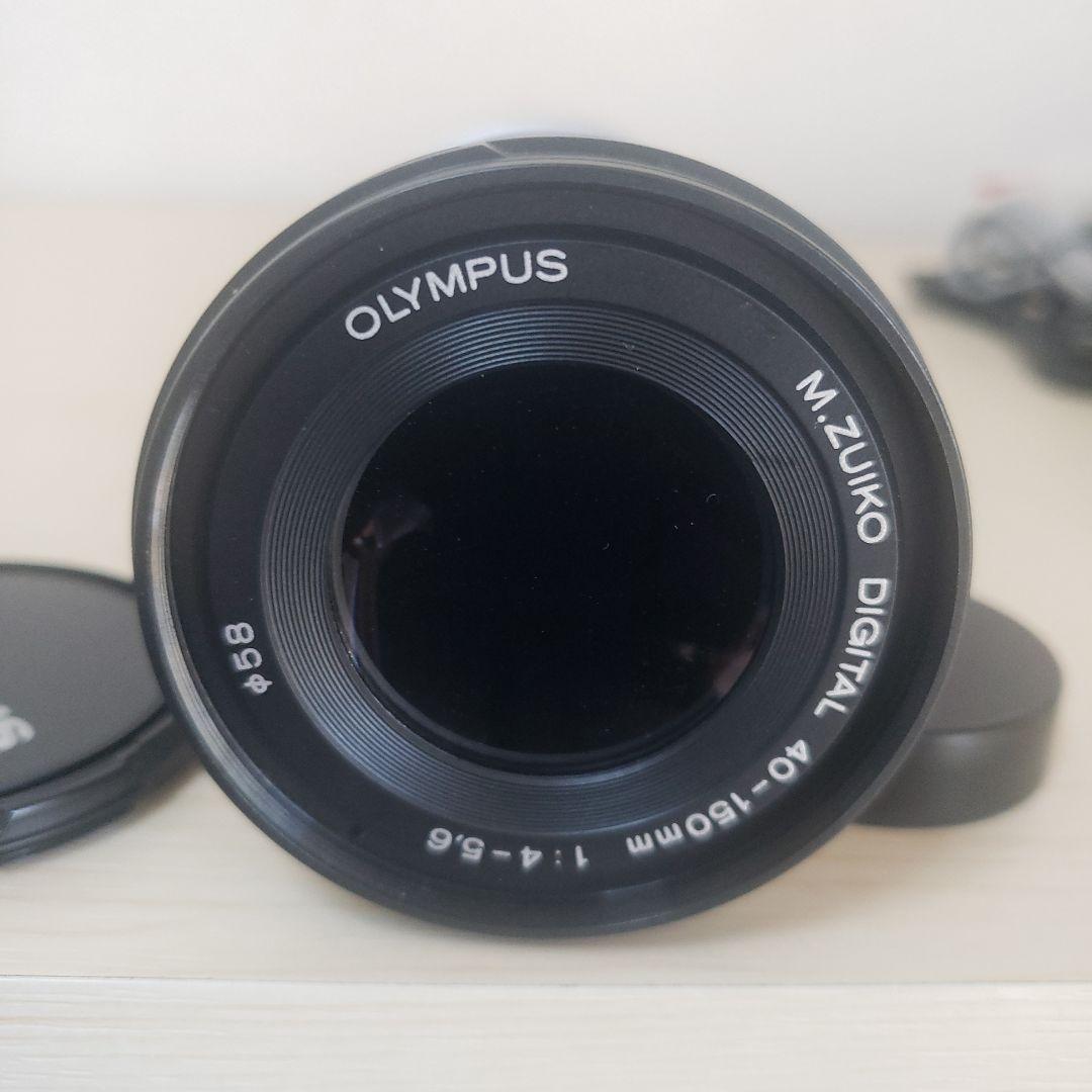 【美品】OLYMPUS PEN E-PM1 ホワイト望遠レンズキット