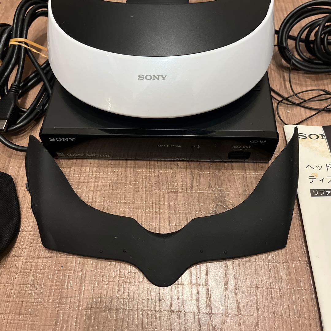 SONY ソニー　3D対応　ヘッドマウントディスプレイ　HMZ-T2