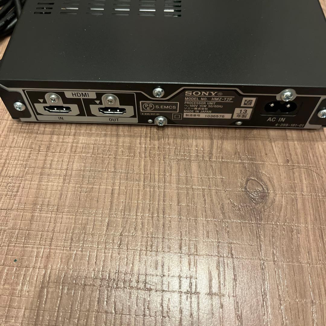 SONY ソニー　3D対応　ヘッドマウントディスプレイ　HMZ-T2