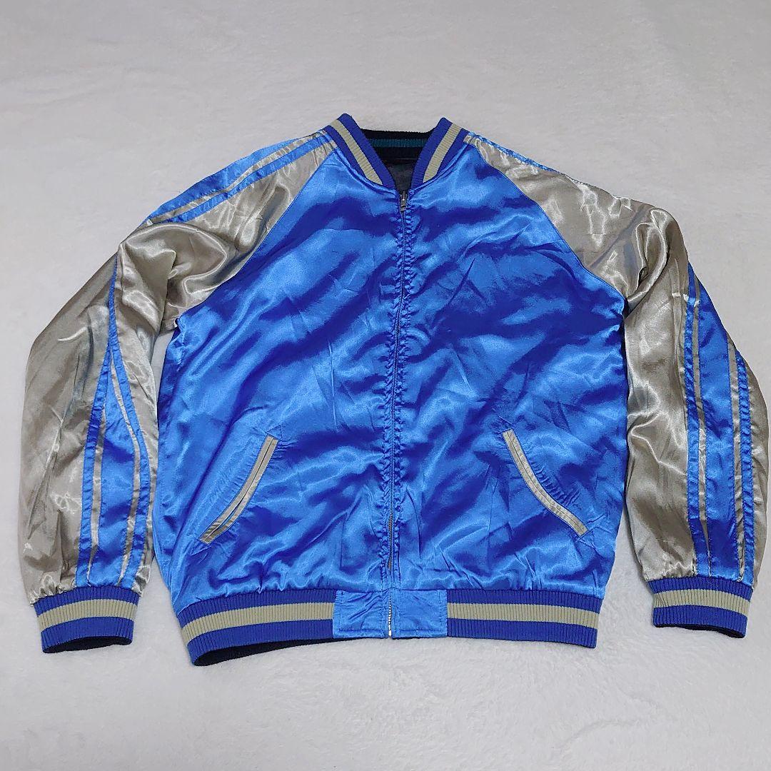 ✨美品✨花旅楽団 金魚鉢 桜 スカジャン リバーシブル Lサイズ レーヨン