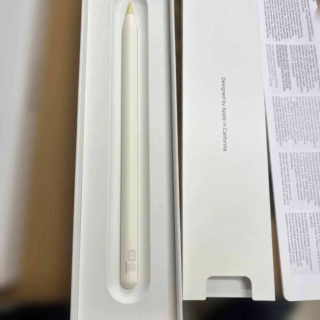 【美品】MU8F2J/A Apple Pencil 第2世代識別番号T2