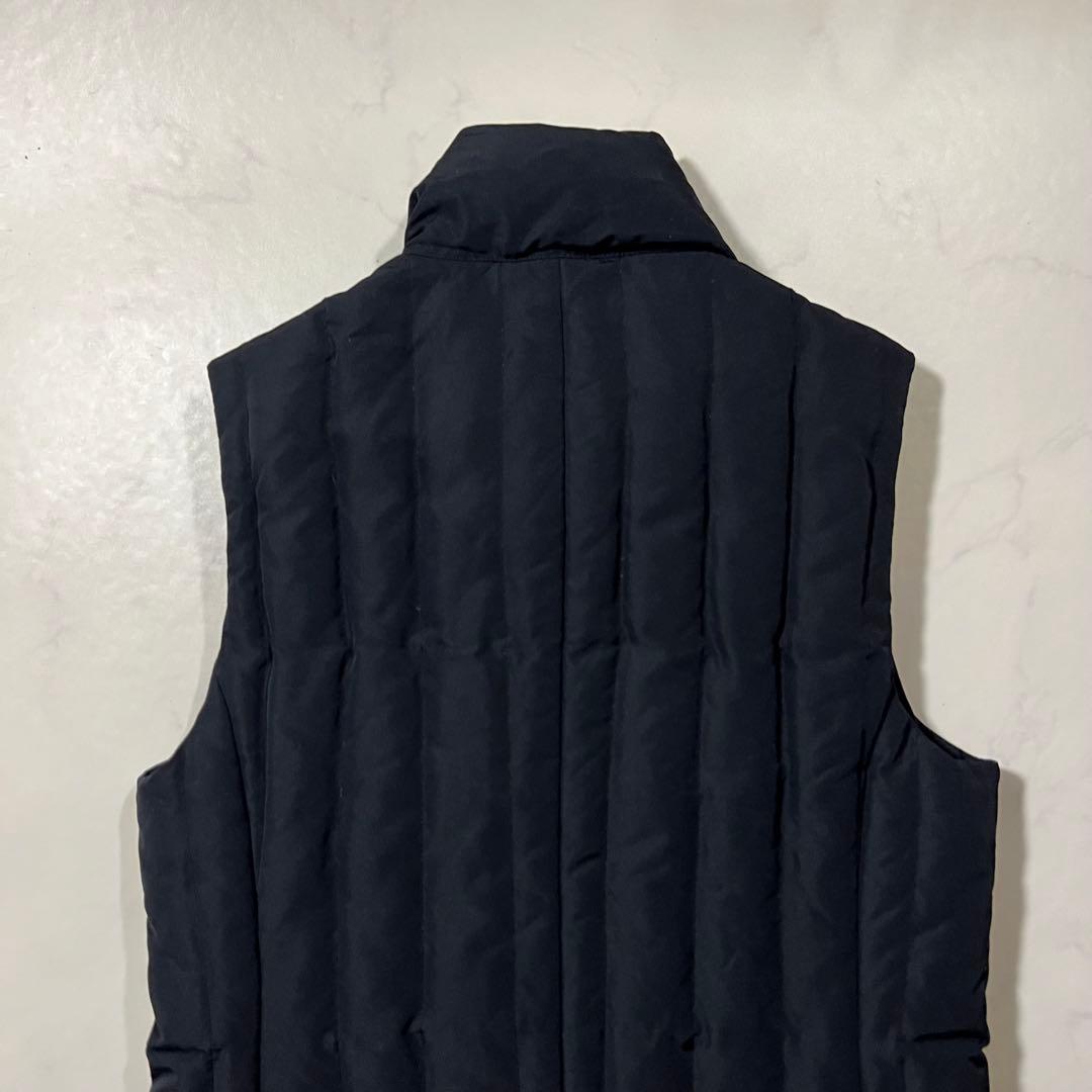 バーバリーロンドン ダウンベスト ノバチェック ブラック 黒 38 M