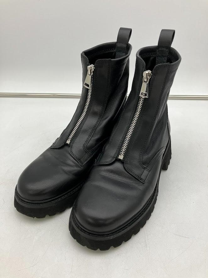 STACCATO 厚底センタージップ　ショートブーツ　24cm