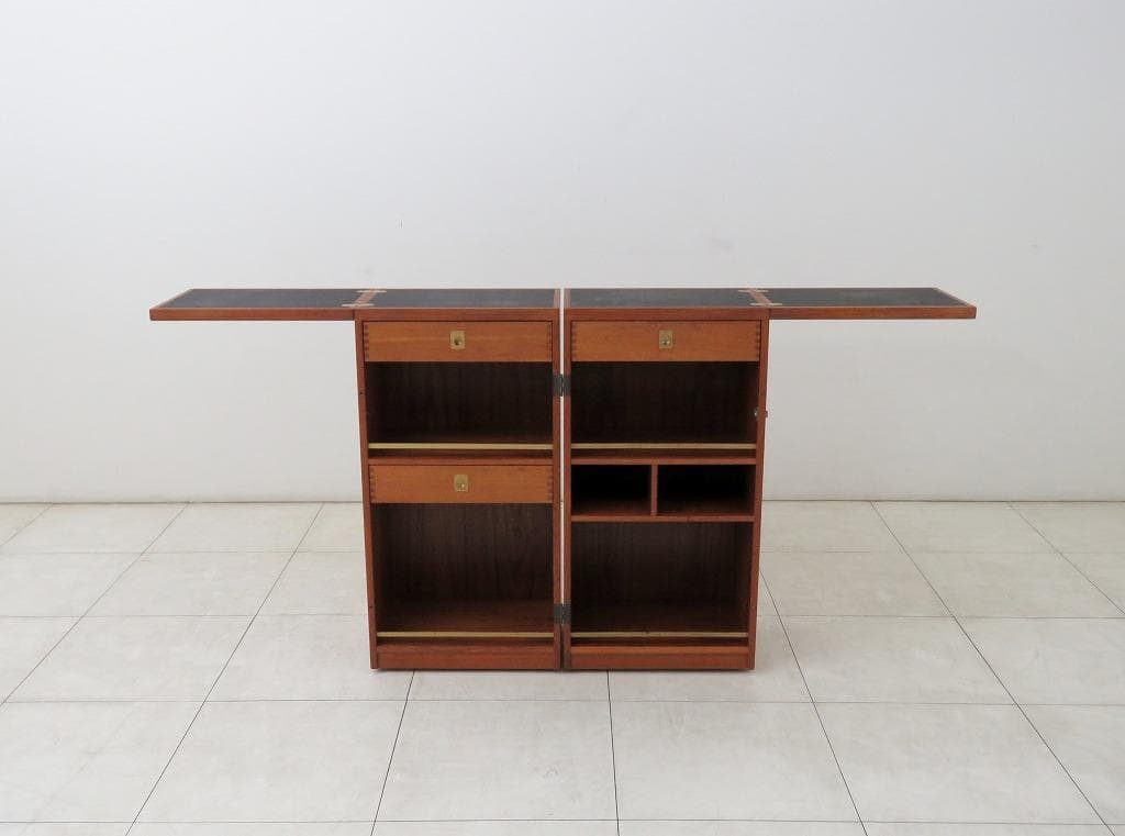 ロッタ様 デンマーク デューロン チーク材 バーキャビネット60'sヴィンテージ