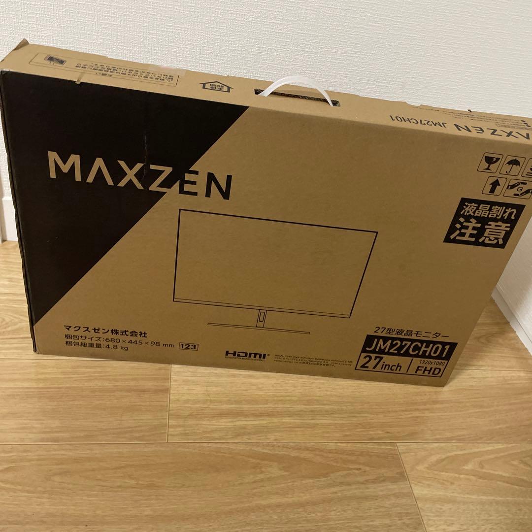【新品未開封】MAXZEN JM27CH01 マクスゼン 液晶モニター 27型