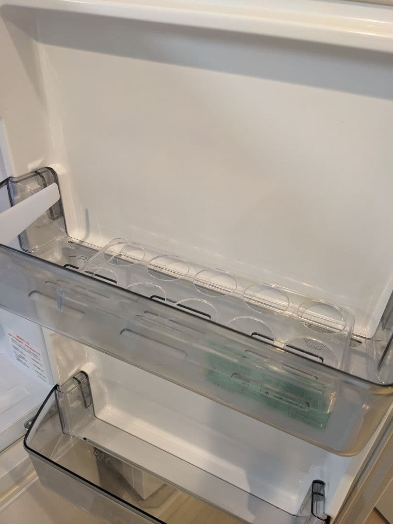 三菱電機 2ドア冷蔵庫 MR-P15G-W 2022年製 単身者 一人暮らし向け