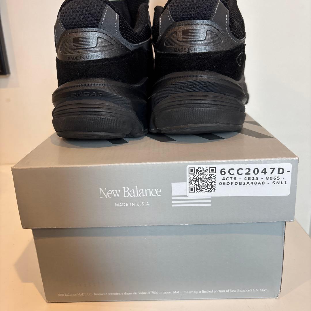 【美品】New Balance 990v6 U990BB6 27cm