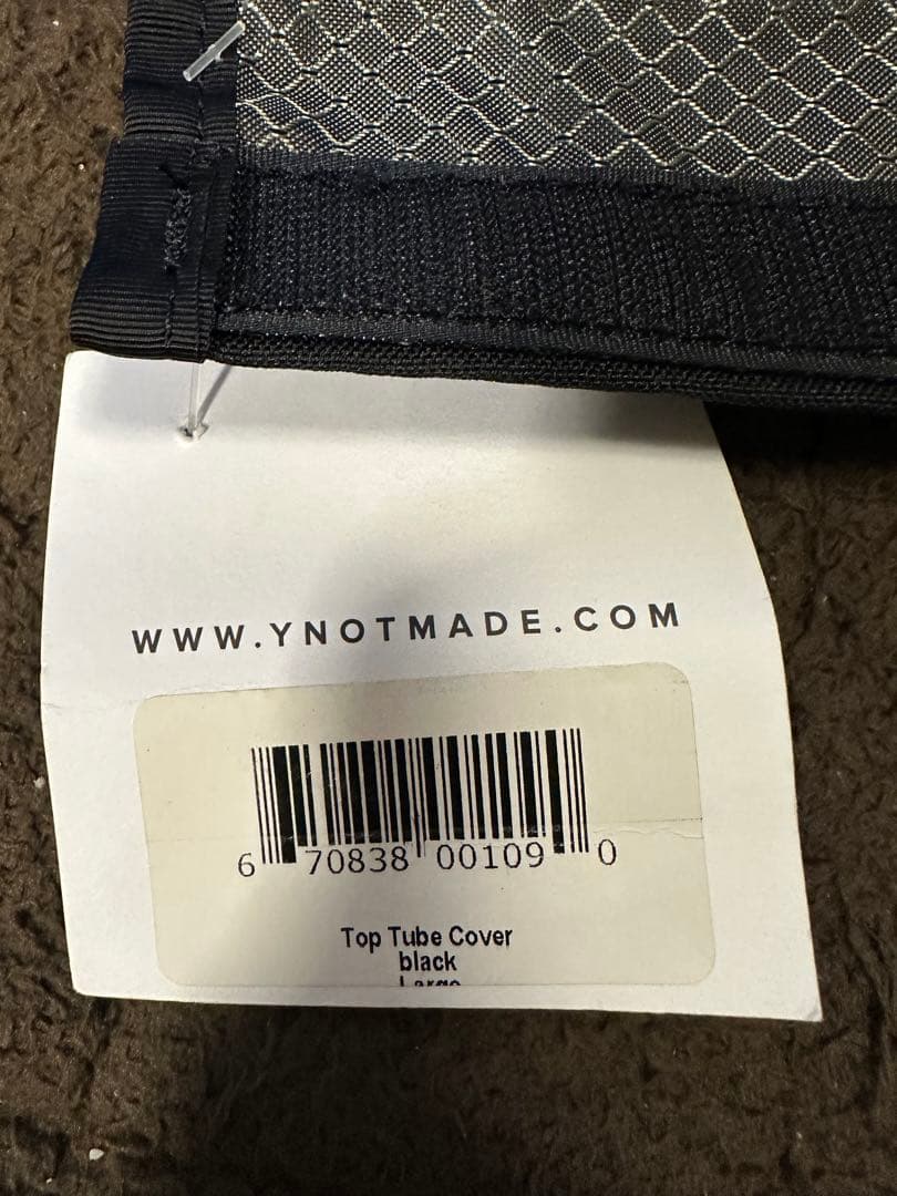 YNOT MADE トップチューブカバー 黒