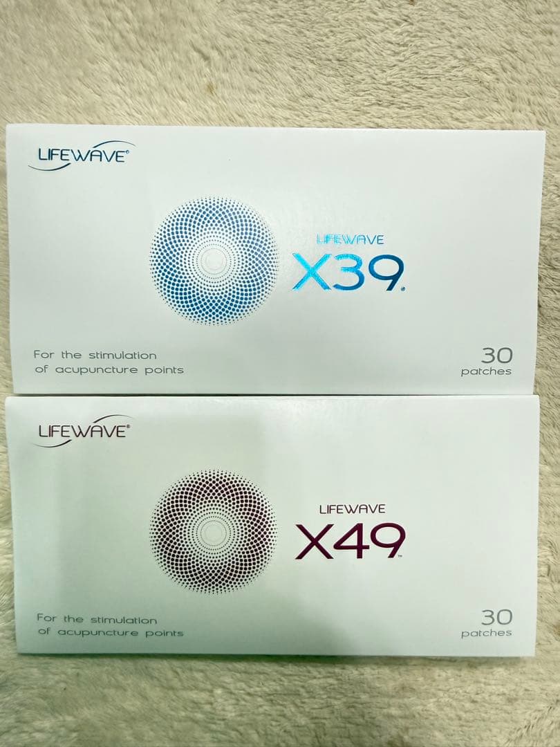 LIFEWAVEのX49とX39 各30パッチ