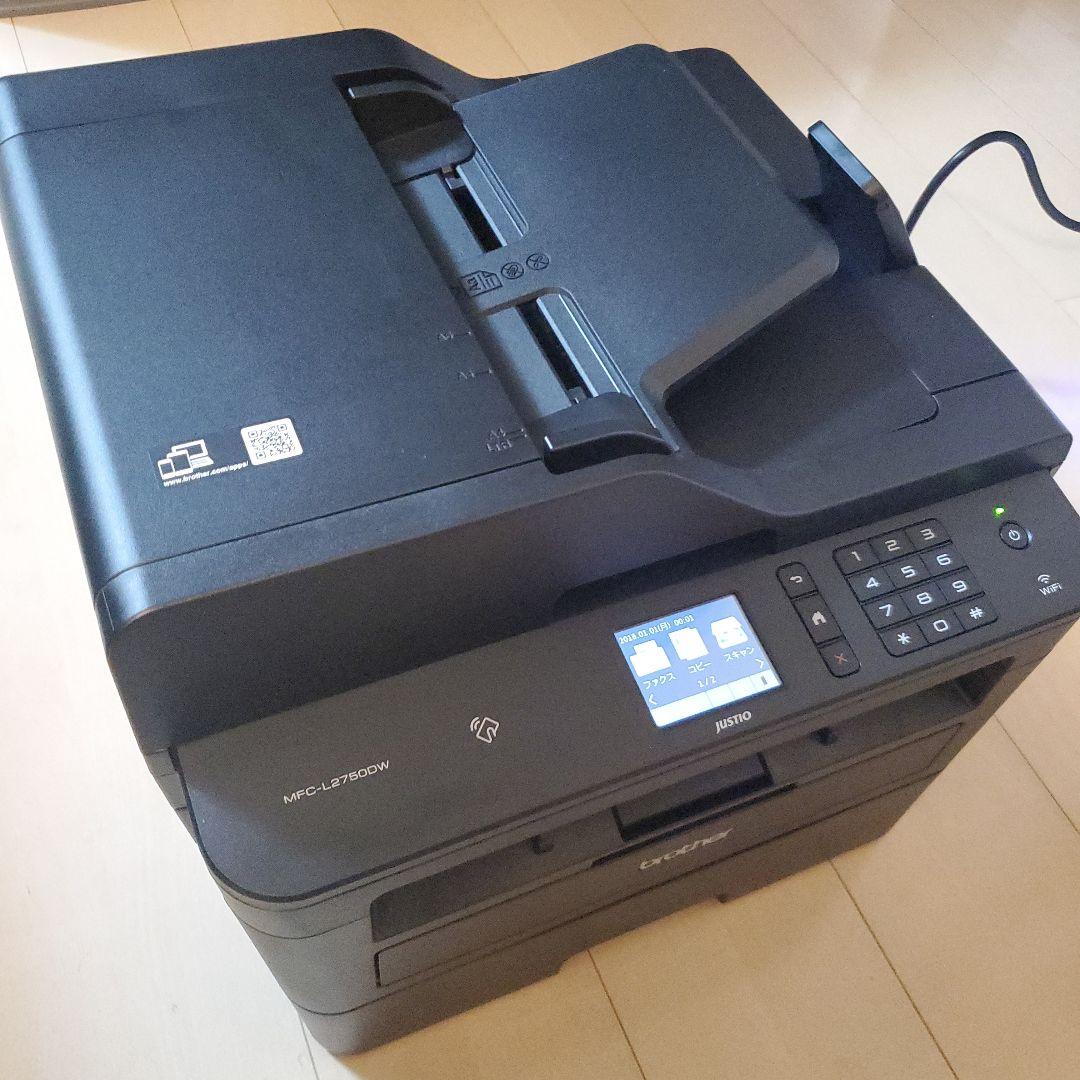 【ほぼ未使用】 brother MFC-L2750DW FAX対応 モノクロ