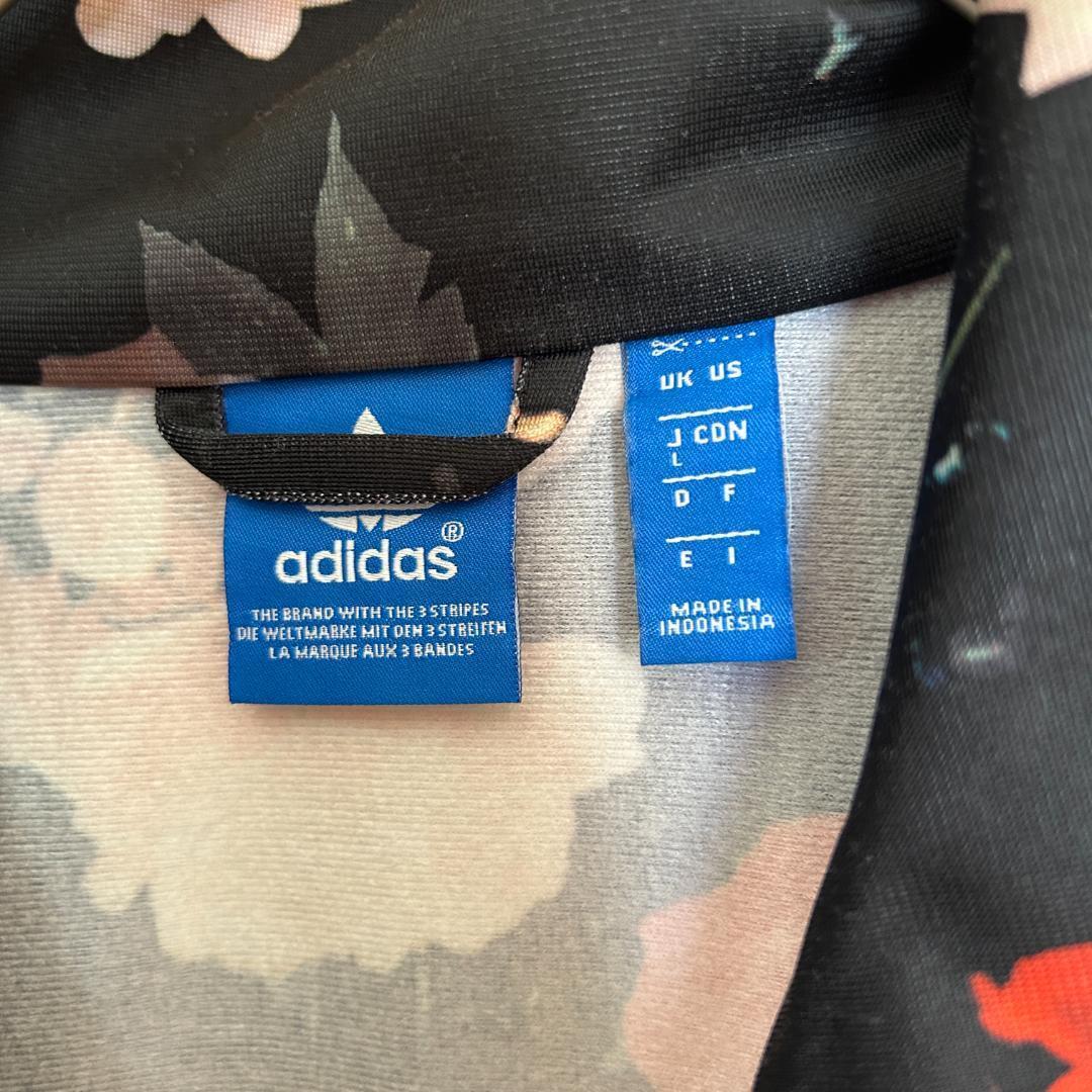 【専用】　RITA ORA着用 【adidas】 　トラックジャケット　薔薇花柄