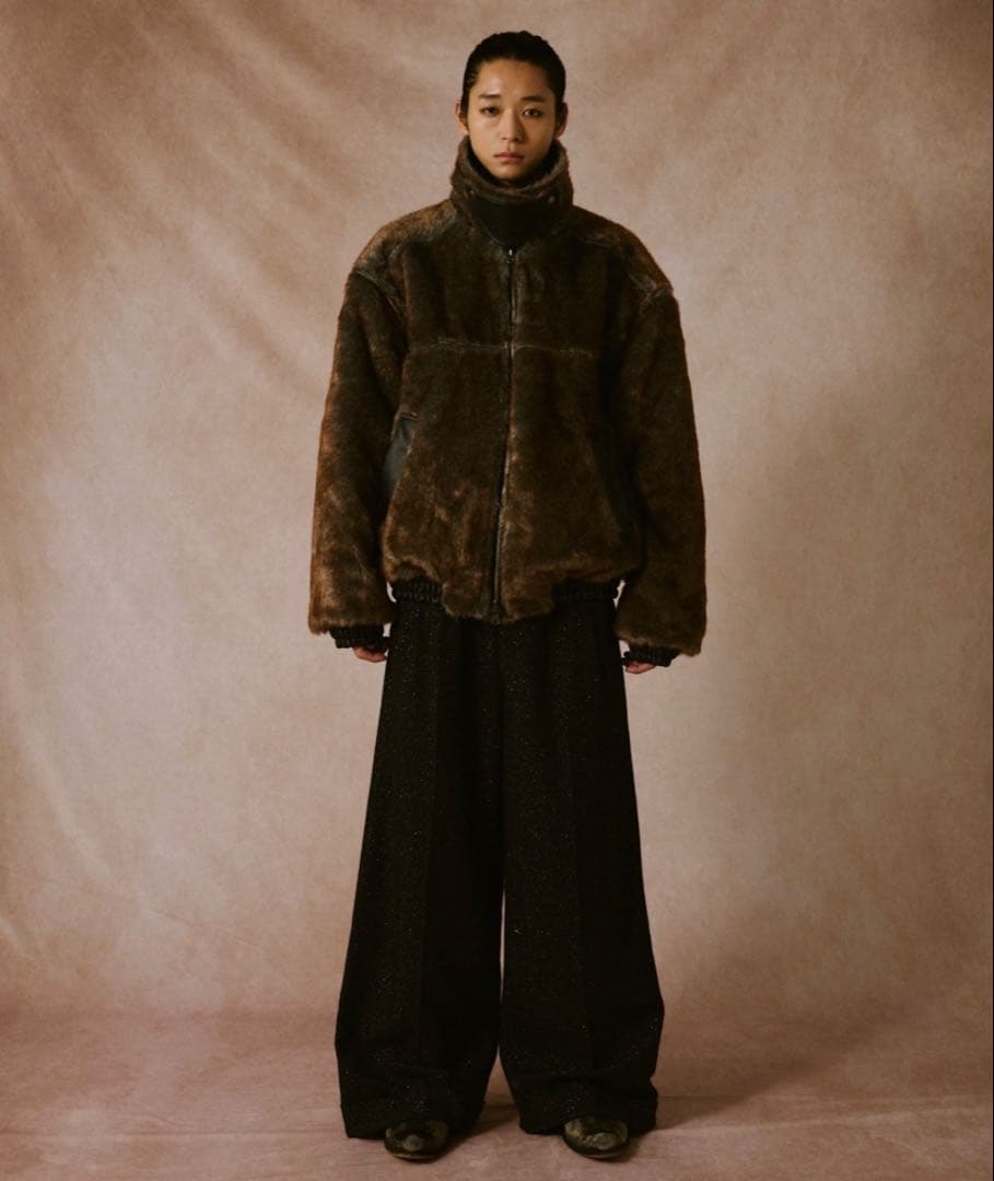 Camphorwoodフェイクレザーファー2wayリバーシブルフライト