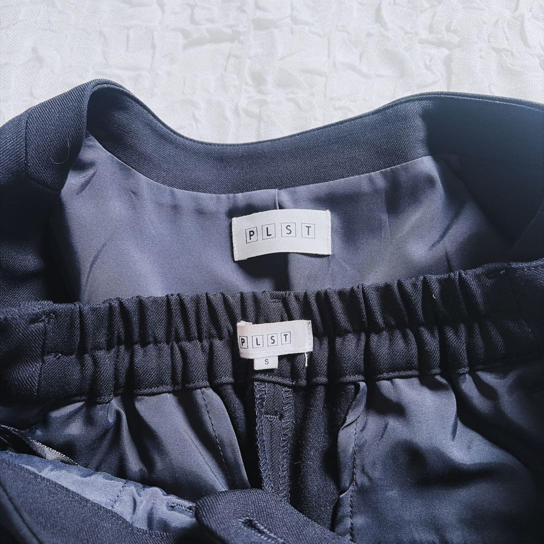 【プラステ】美品✨洗える ウォームリザーブ カラーレスジャケット セットアップ