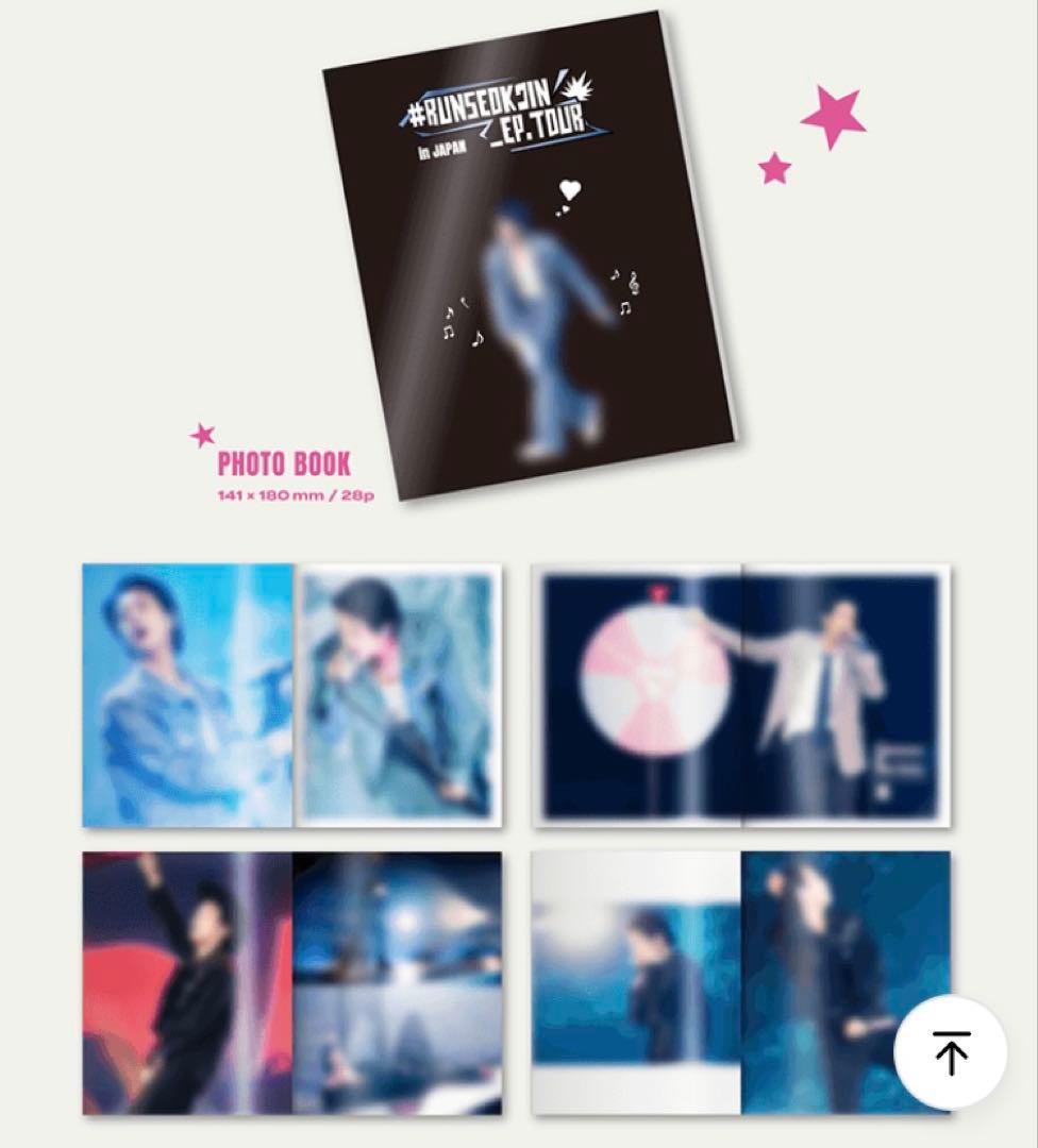 BTS ジン RUNSEOKJIN_EP.TOUR in JAPAN ブルーレイ