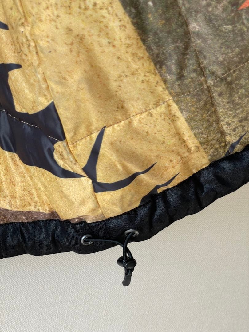 カミシマチナミ リバーシブル 2way ダウンジャケット