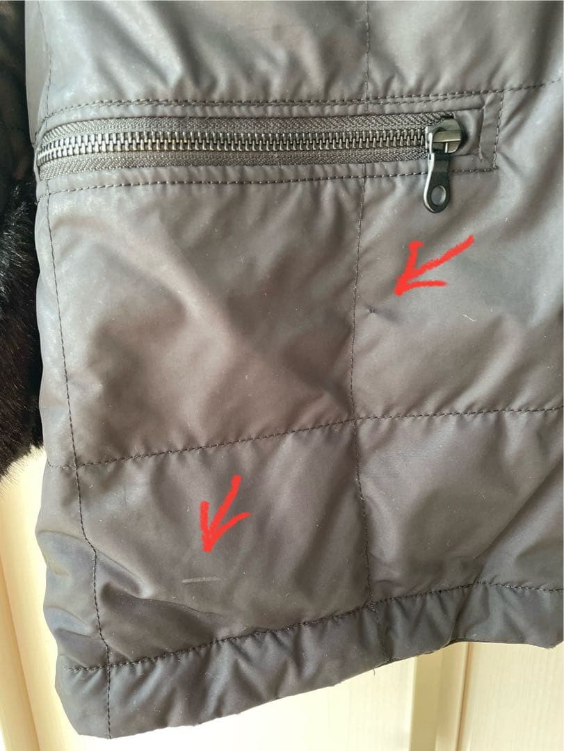 カミシマチナミ リバーシブル 2way ダウンジャケット