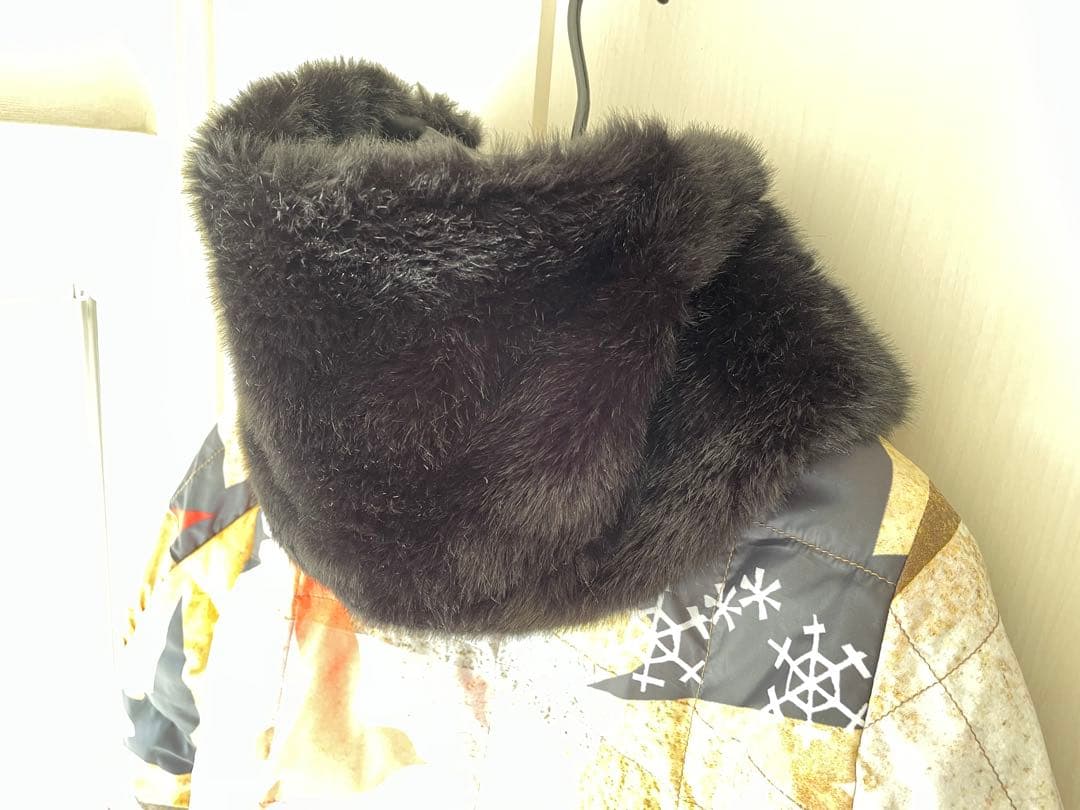 カミシマチナミ リバーシブル 2way ダウンジャケット