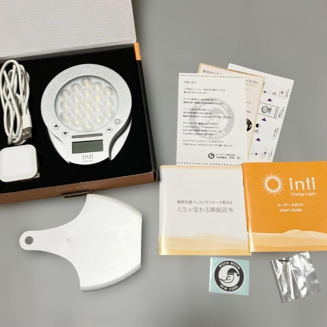Moon moon inti4s 光目覚まし時計　睡眠改善 快眠 安眠 太陽光
