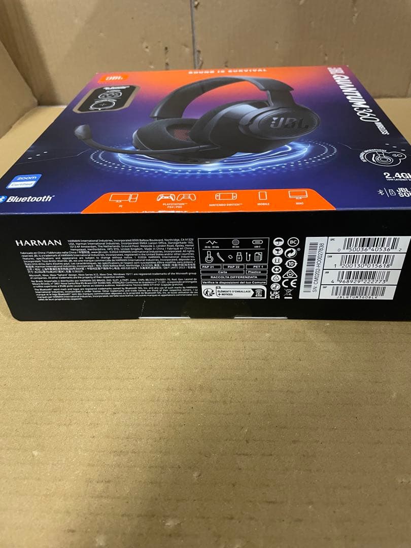 JBL QUANTUM 360 WIRELESS ゲーミングヘッドセット