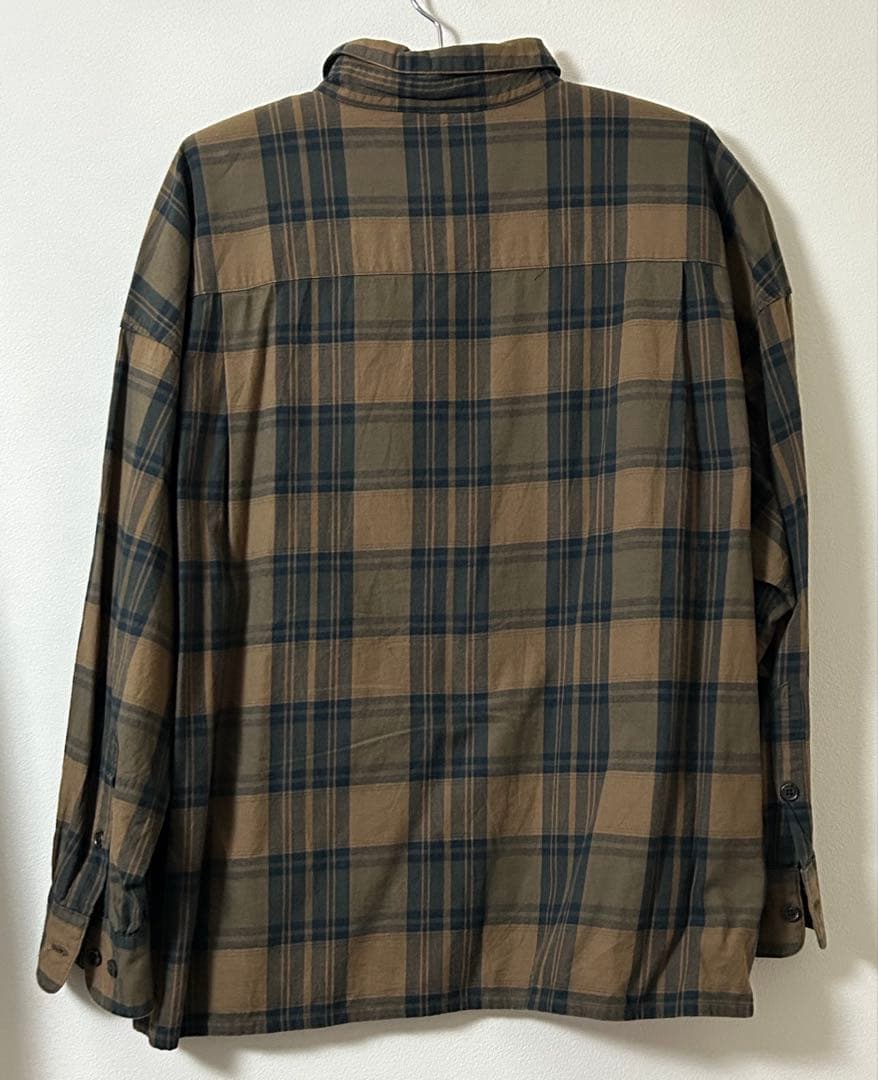 【美品】DESCENDANT GORDIE PLAID LS SHIRT