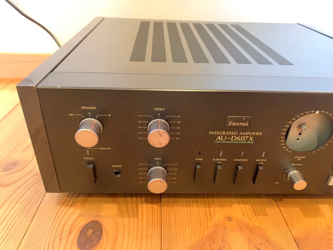 最終価格　sansui AU-D607X サンスイ　山水　プリメインアンプ