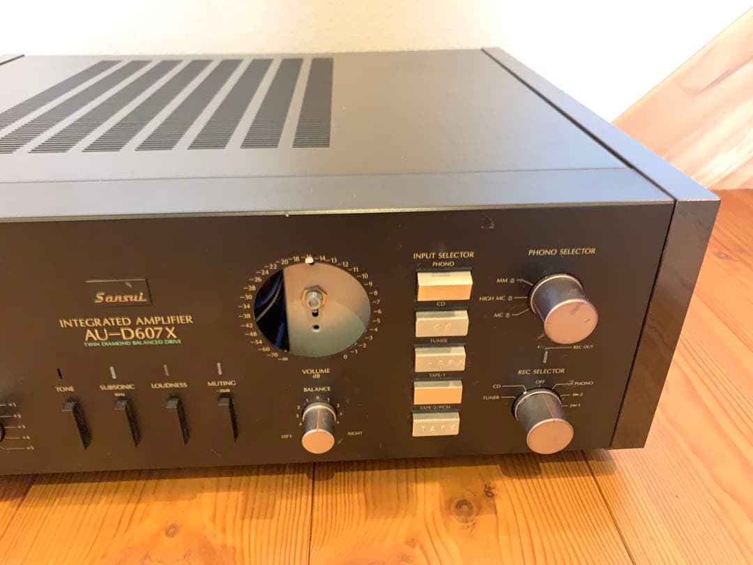 最終価格　sansui AU-D607X サンスイ　山水　プリメインアンプ