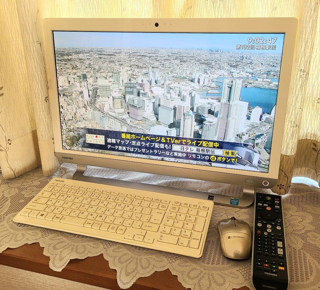 東芝TVPC 地デジ i7 SSD500GB 16GB W11Pro 25H2