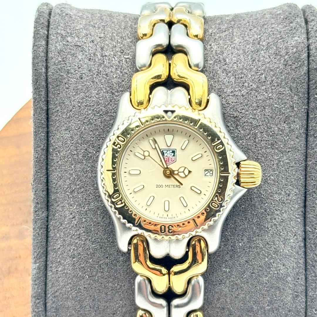 タグホイヤー　セル プロフェッショナル　コンビ　s95.206 グレー　クォーツ