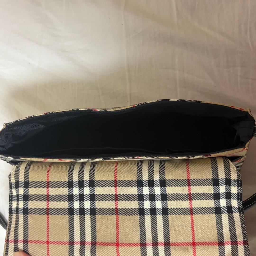 バーバリー　BURBERRY ノバチェック　フリンジ　ショルダーバッグ
