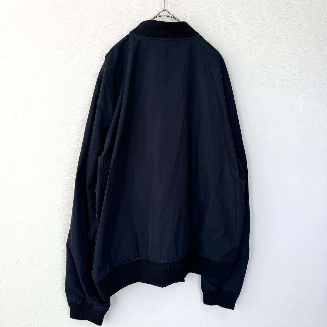 【希少✨】ポロラルフローレン ポニー刺繍ロゴ ボンバージャケット ネイビー XL