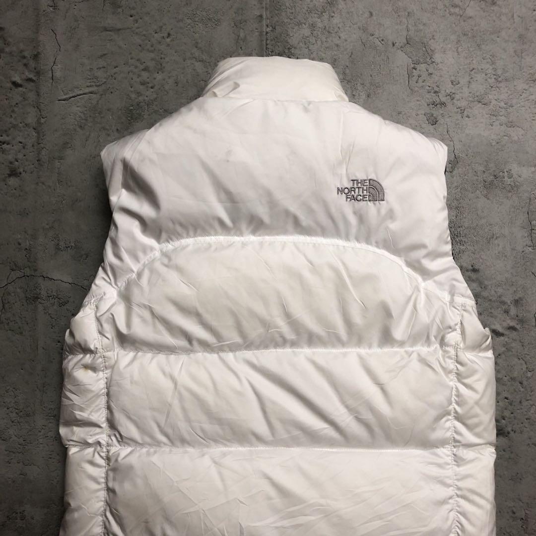 人気カラー　ザノースフェイス　700フィル　ヌプシ　ダウンベスト　レディースM