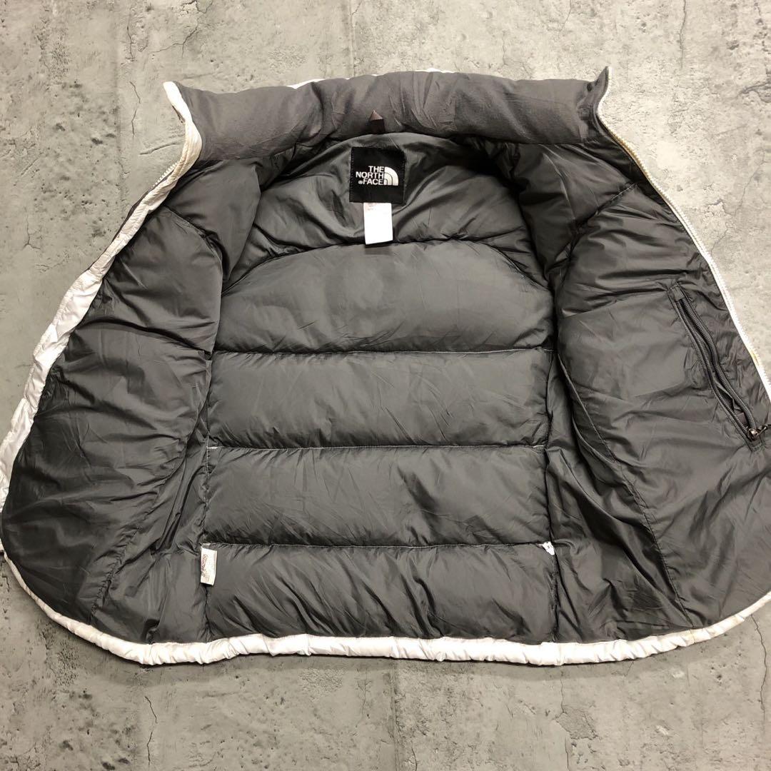 人気カラー　ザノースフェイス　700フィル　ヌプシ　ダウンベスト　レディースM