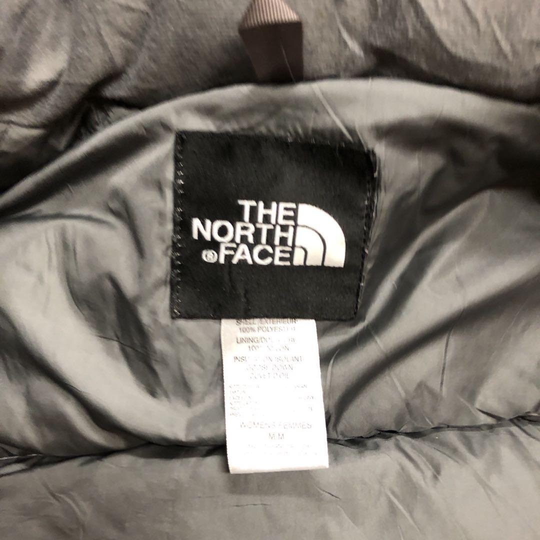 人気カラー　ザノースフェイス　700フィル　ヌプシ　ダウンベスト　レディースM