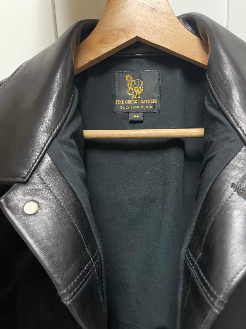 ファインクリークレザーズ　リッチモンド　S66 希少サイズ 44 茶芯